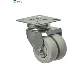 Колеса поворотные с крепежной панелью